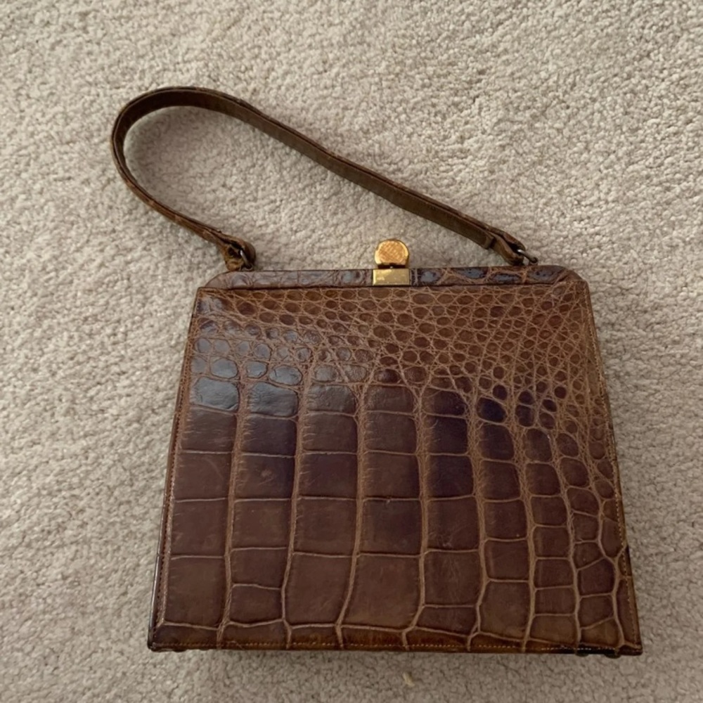 Vintage Bellestone Alligator Bag